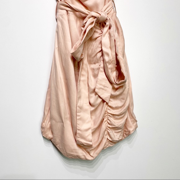 NEW NBD Orchid Mini Dress in Sherbet Orange - Picture 5 of 9